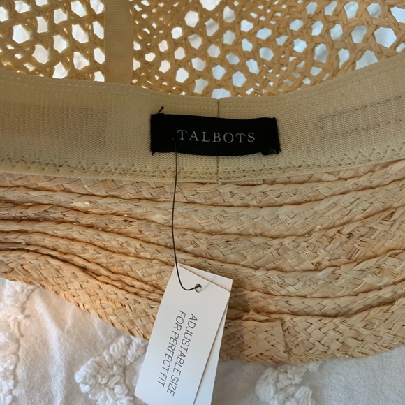 Talbots new "rancher" straw hat. - Picture 4 of 6